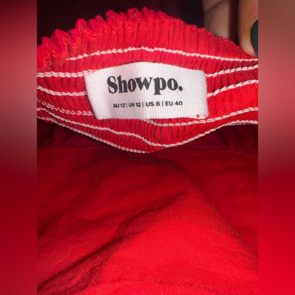 Showpo Red Maxi Dress - Picture 3 of 3